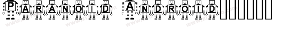 Paranoid Android字体转换